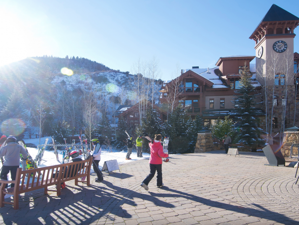 200 yard walk to Arrowbahn Lift